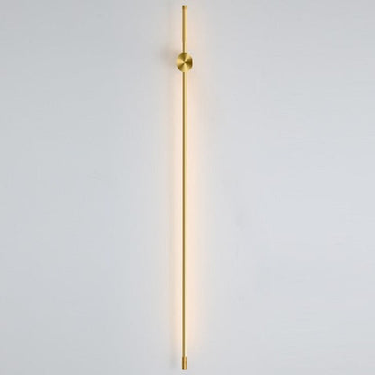Applique Murale Minimaliste Design Tige Élégante Pour Salon et Chambre applique murale Electro Paris Or 80CM (Câblage dur) Lumière chaude (3000K)