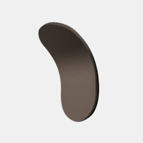 Applique Murale Nordique avec Accent en Bois Éclairage mural Electro Paris Noir D10*H17cm