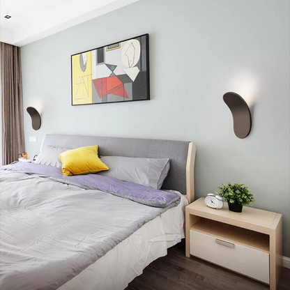 Applique Murale Nordique avec Accent en Bois Éclairage mural Electro Paris