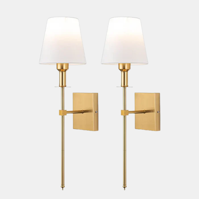 Applique Murale Sans Fil Rechargeable pour Intérieur et Extérieur Éclairage mural Electro Paris Or