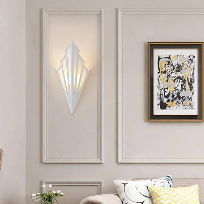 Applique Murale Triangulaire LED Vintage en Métal – Lampe Murale Rétro Éclairage Electro Paris