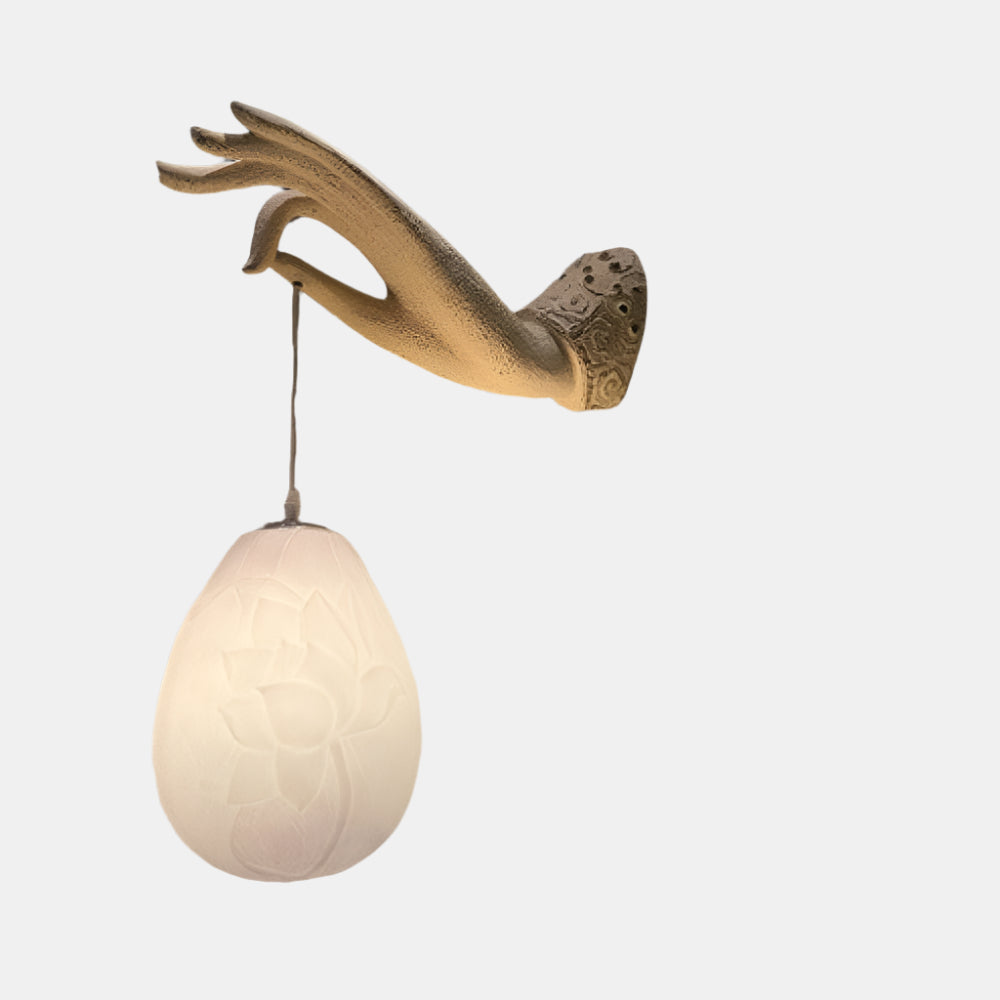 Applique avec main et boule lumineuse Wall lamps Electro Paris A