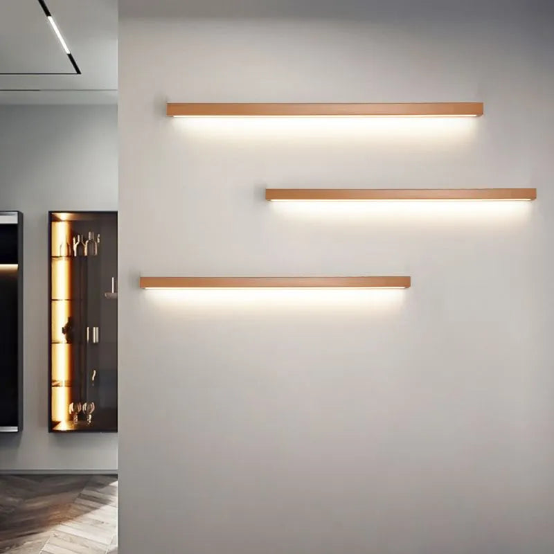 Applique murale LED linéaire et fine pour chambre et salon Lampe Electro Paris
