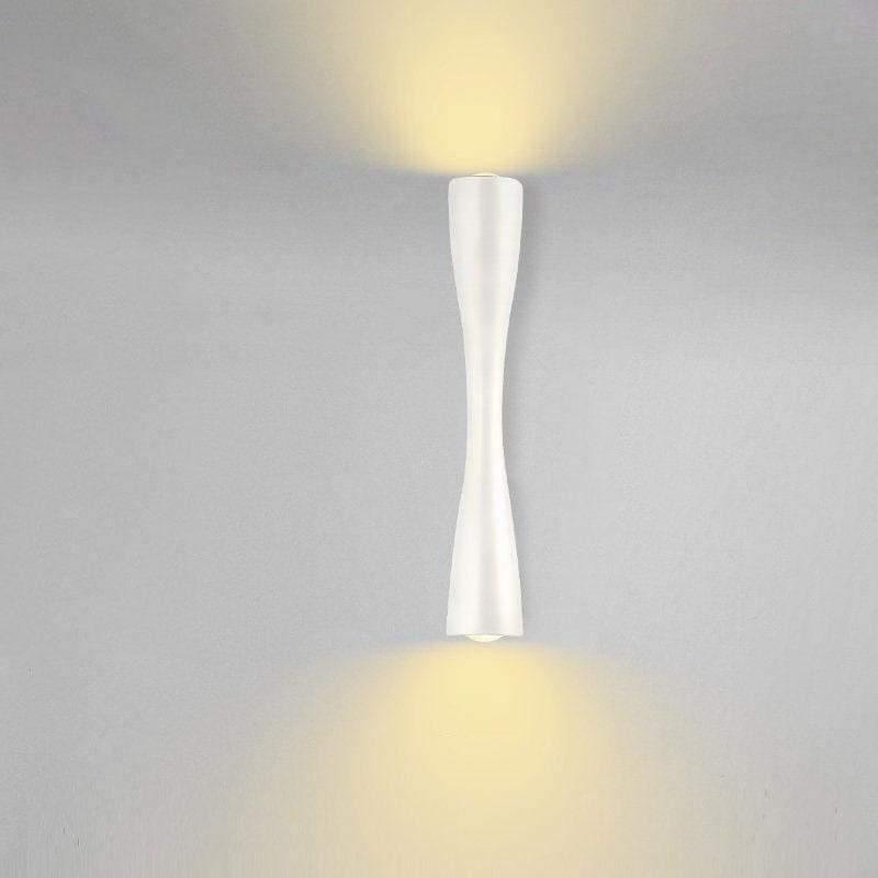 Applique murale LED mince au look moderne Wall lamps Electro Paris Blanc