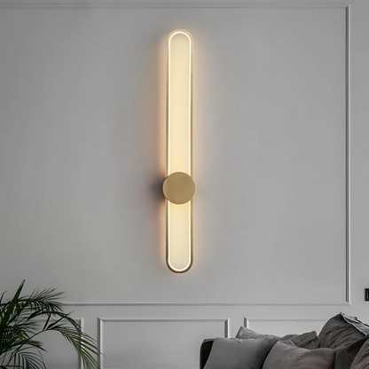 Applique murale LED moderne pour la maison d'aujourd'hui Wall lamps Electro Paris Or 60cm