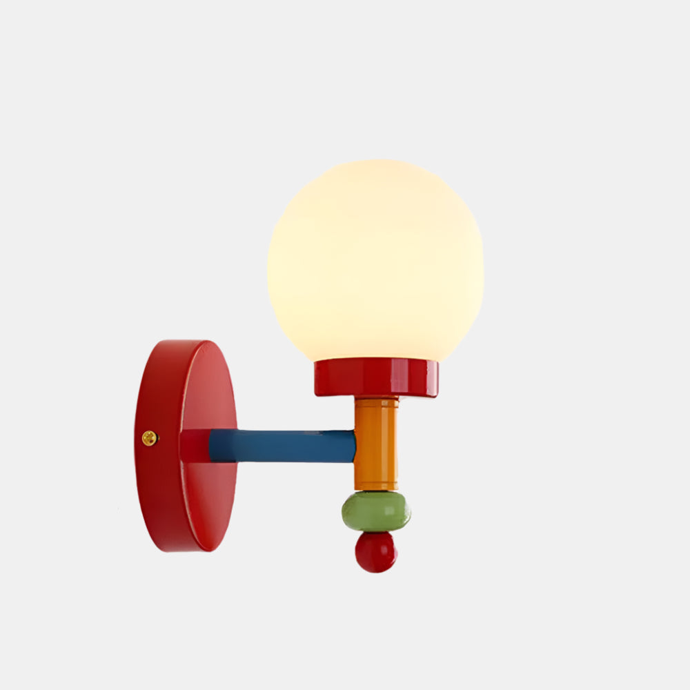 Applique murale en verre coloré avec une expression moderne Wall lamps Electro Paris