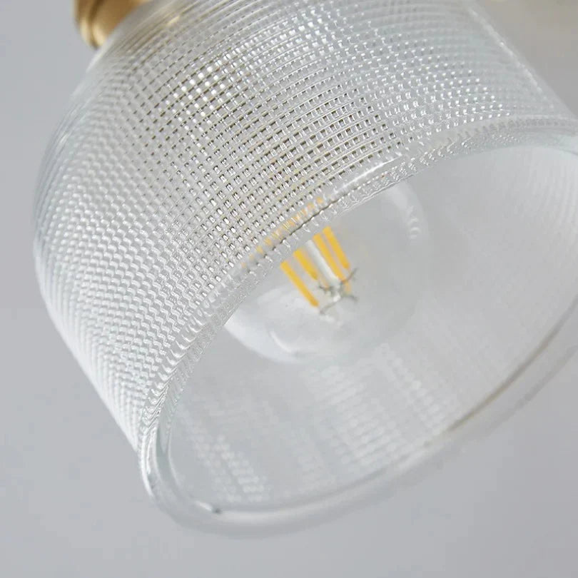 Applique murale en verre nervuré à tête réglable Wall lamps Electro Paris