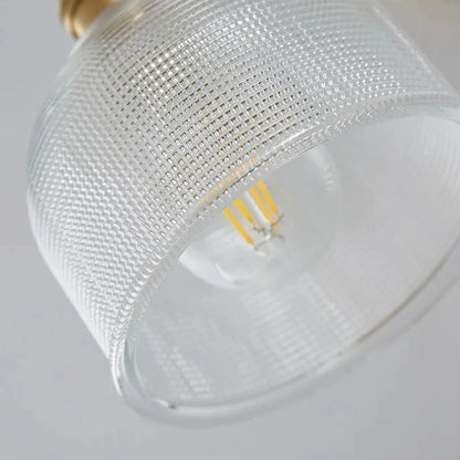 Applique murale en verre nervuré à tête réglable Wall lamps Electro Paris