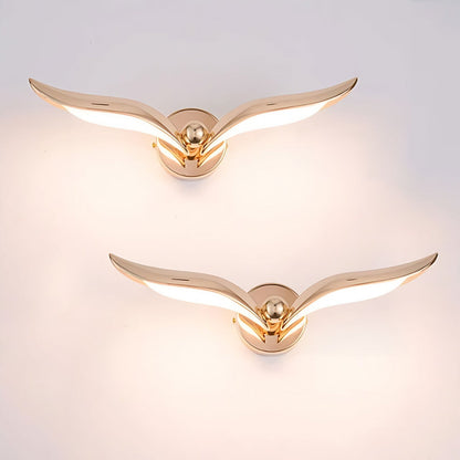 Applique murale élégante au design inspiré des oiseaux Wall lamps Electro Paris 2 pièces. Lumière neutre