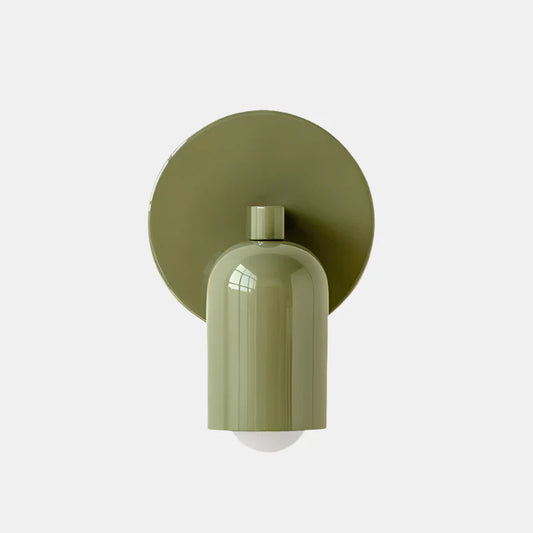 Applique murale minimaliste en verre coloré pour des pièces élégantes Wall lamps Electro Paris Vert