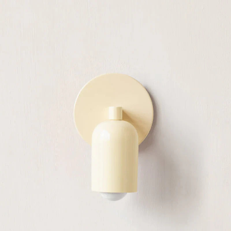 Applique murale minimaliste en verre coloré pour des pièces élégantes Wall lamps Electro Paris Blanc