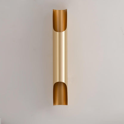 Applique murale moderne à deux sources lumineuses pour des pièces élégantes Wall lamps Electro Paris Or Dia 6cm x H 40cm