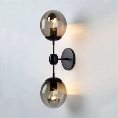 Applique murale moderne à double boule pour la maison Wall lamps Electro Paris
