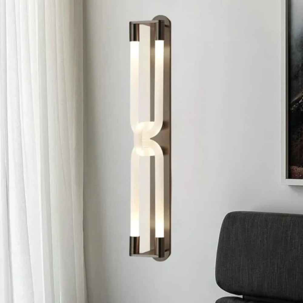 Applique murale moderne à double tête pour salons et chambres Wall lamps Electro Paris