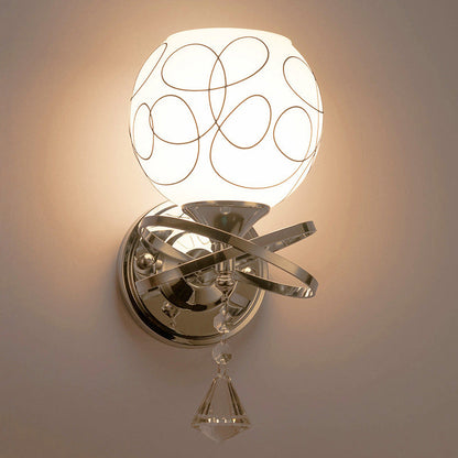 Applique murale moderne en forme de boule pour chambre et salon Wall lamps Electro Paris