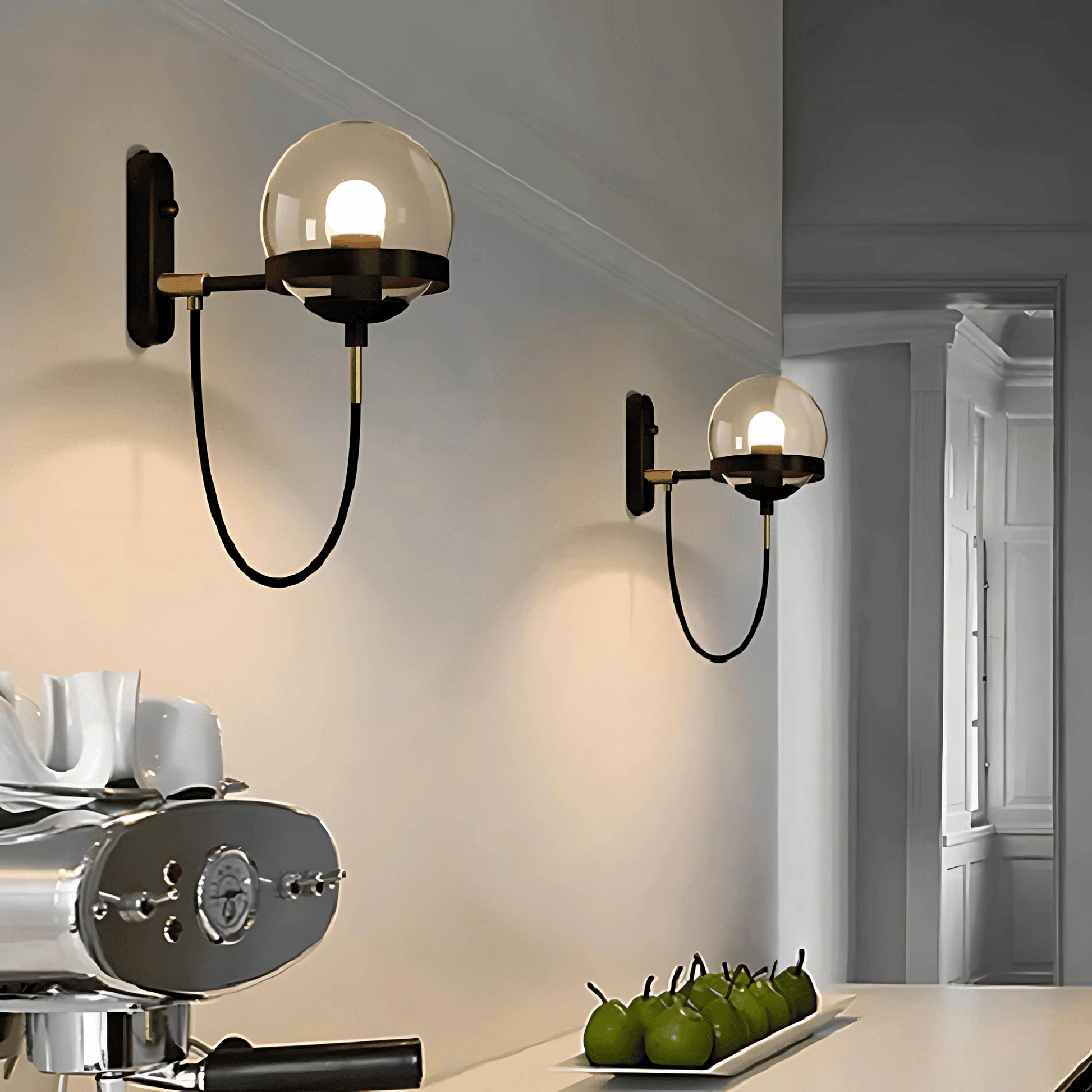 Applique murale ronde élégante pour espaces modernes Wall lamps Electro Paris