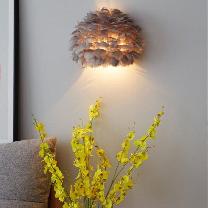 Applique murale scandinave à lumière douce Wall lamps Electro Paris Gris B