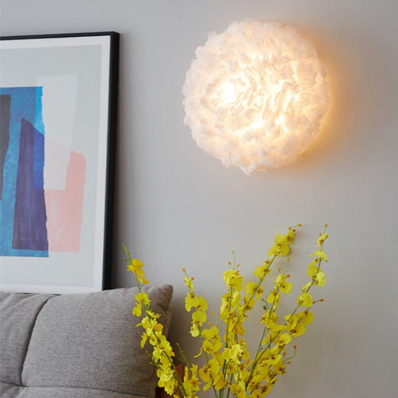 Applique murale scandinave à lumière douce Wall lamps Electro Paris Blanc C