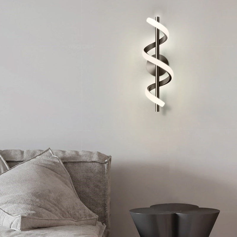 Applique murale spirale moderne pour une ambiance intérieure Wall lamps Electro Paris