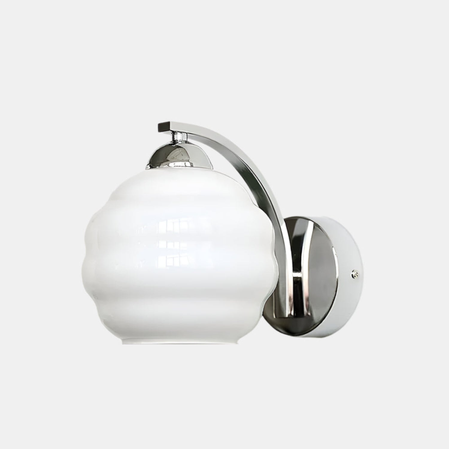 Applique murale vintage classique avec verre bombé Wall lamps Electro Paris