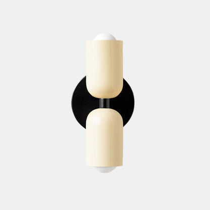 Appliques Murales Doubles LED au Design Moderne Applique murale Electro Paris Blanc