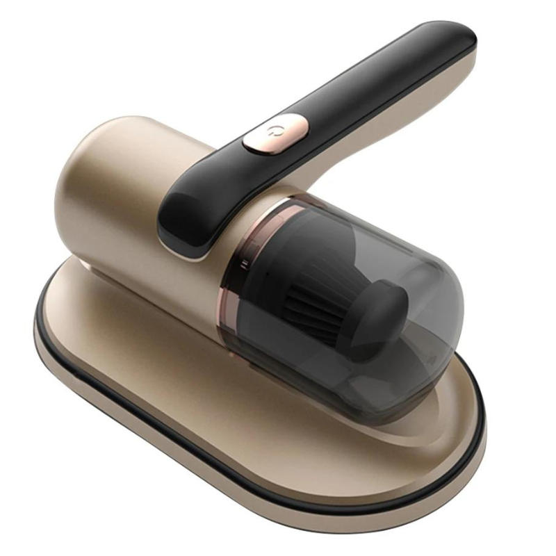 Aspirateur à Acariens Sans Fil avec Lumière UV-C – Nettoyeur à Main pour Matelas Aspirateurs Electro Paris Or