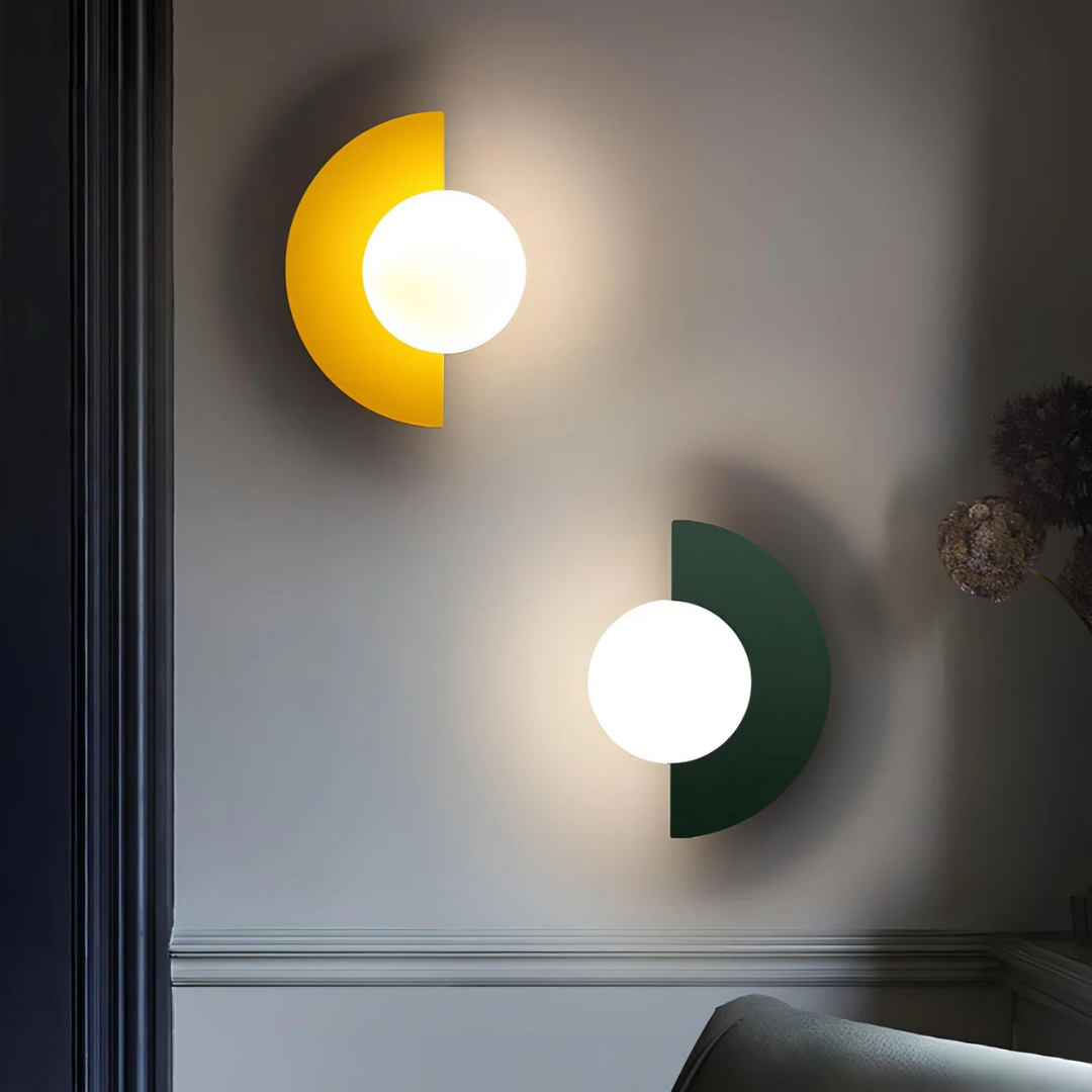 Applique Murale LED Astra – Design Moderne Demi-Lune Indoor Wall Lamp Electro Paris