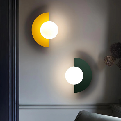 Applique Murale LED Astra – Design Moderne Demi-Lune Indoor Wall Lamp Electro Paris