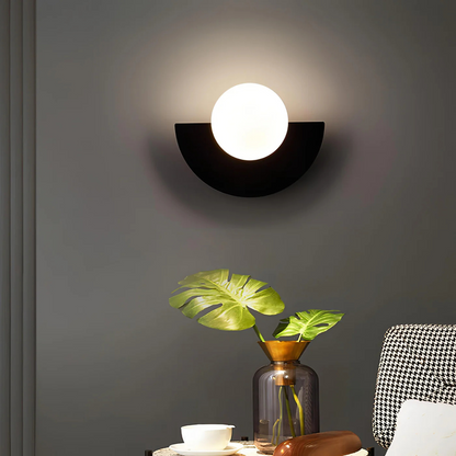 Applique Murale LED Astra – Design Moderne Demi-Lune Indoor Wall Lamp Electro Paris