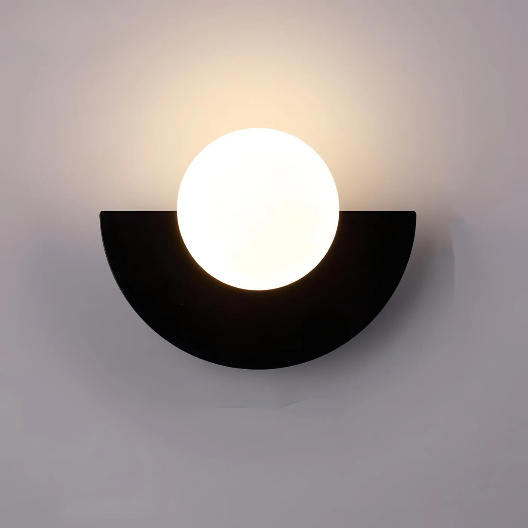 Applique Murale LED Astra – Design Moderne Demi-Lune Indoor Wall Lamp Electro Paris