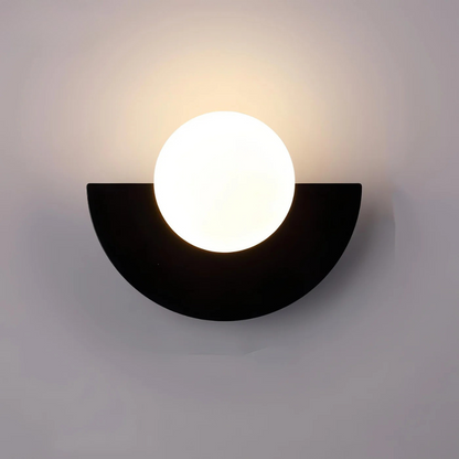 Applique Murale LED Astra – Design Moderne Demi-Lune Indoor Wall Lamp Electro Paris