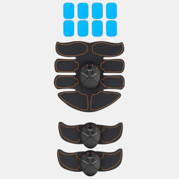 Activateur Musculaire Abdominal Core Shape Sandsberg032517 Electro Paris +Bras&Gelpad 6 Pack