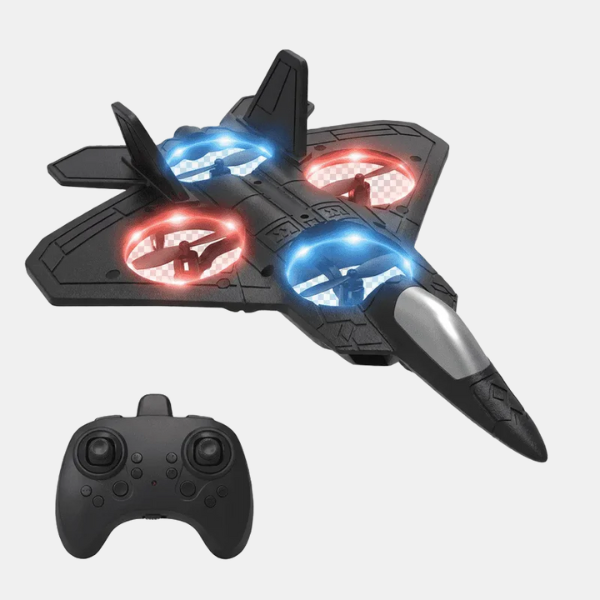 Avion RC Lumineux – Jouet Télécommandé pour Enfants Avion télécommandé Electro Paris