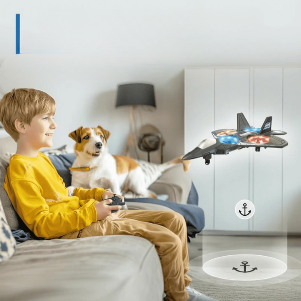 Avion RC Lumineux – Jouet Télécommandé pour Enfants Avion télécommandé Electro Paris