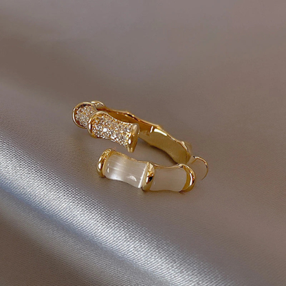Bague Opale Ajustable – Élégance et Reflets Magiques **Opál Elegáns Állítható Gyűrű™ Electro Paris