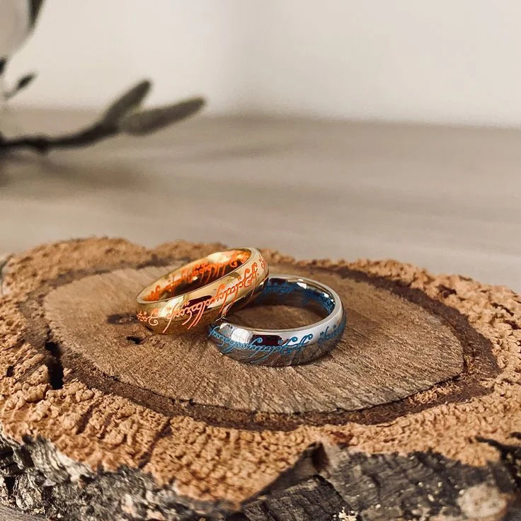 Bague Dragon Lumineuse pour Homme et Femme – Anneau Tendance en Acier Inoxydable Phosphorescent Bijoux Electro Paris