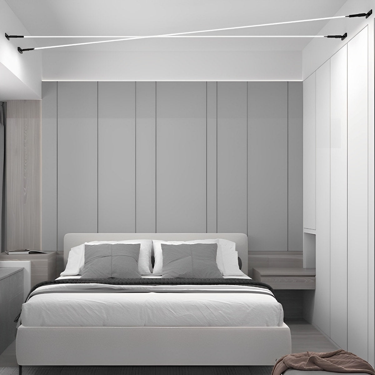 Applique Murale Linéaire LED Rotative Moderne Applique murale Electro Paris