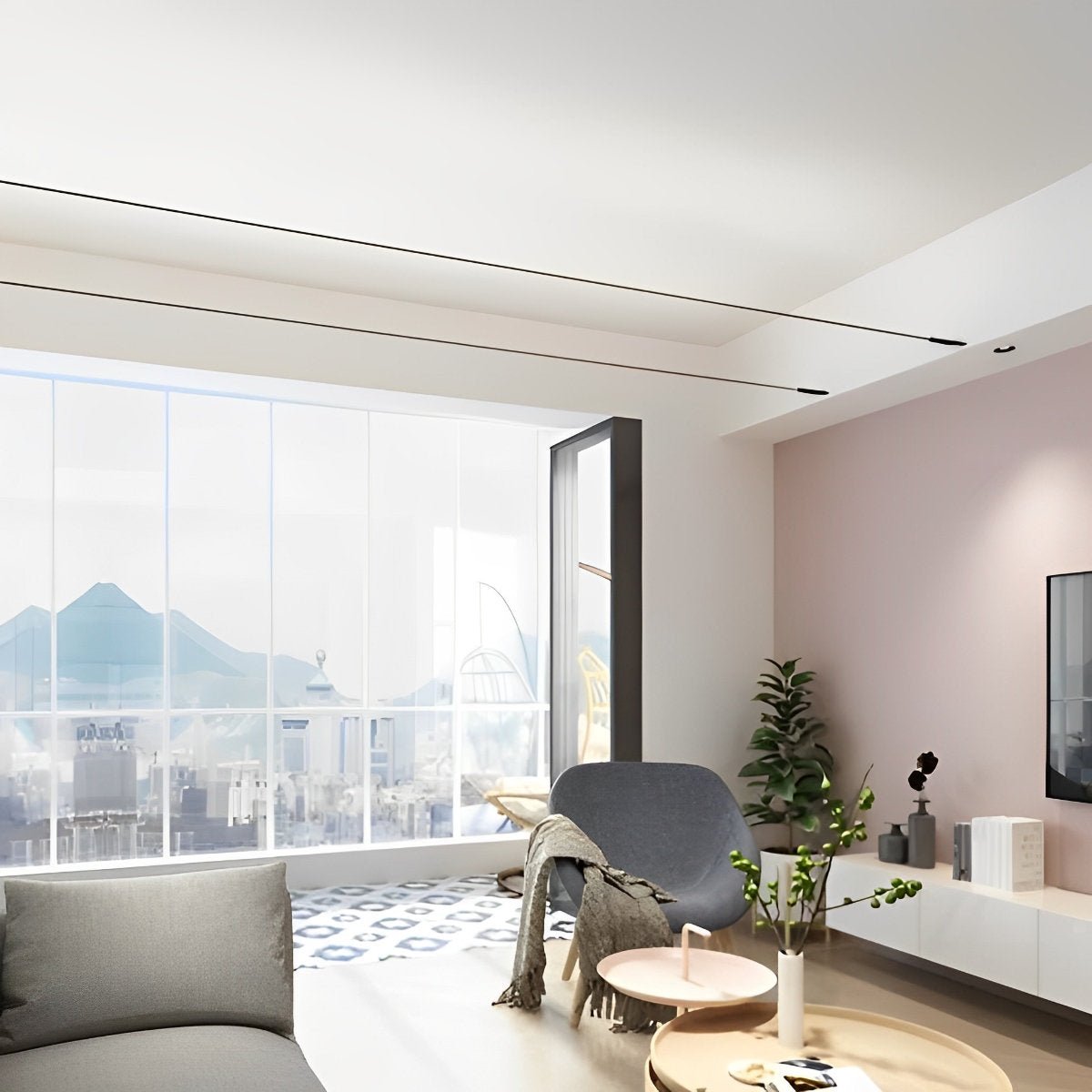 Applique Murale Linéaire LED Rotative Moderne Applique murale Electro Paris