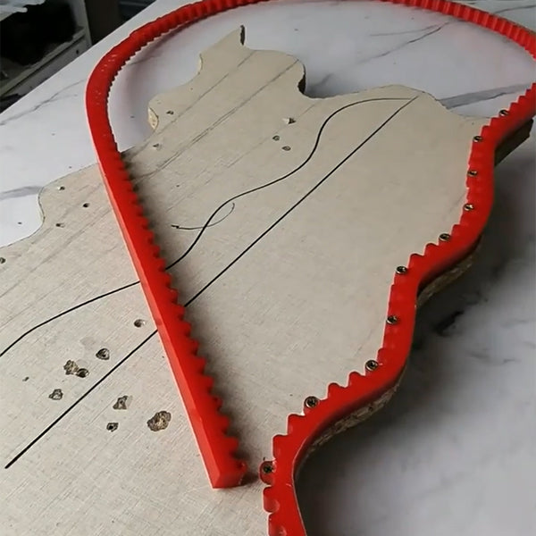 Outil flexible pour le profilage de bandes ou le travail du bois Accessoires de menuiserie Electro Paris