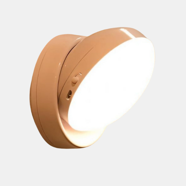 Barre Lumineuse à Détecteur de Mouvement Sans Fil – Éclairage LED Rechargeable par USB pour Sous-Meuble Éclairage Electro Paris Lumière blanche D8*H9cm