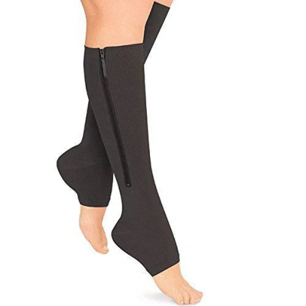 Bas de compression avec ouverture pratique Electro Paris