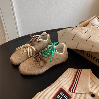 Baskets Femme Rétro – Style et Confort Sneakers Electro Paris