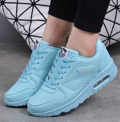 Baskets Orthopédiques Respirantes pour Femmes – Chaussures à Plateforme Légères pour un Confort Quotidien Chaussures de course Electro Paris Bleu 33 (21.5 cm)