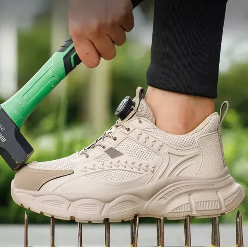 Chaussures de Sécurité Légères pour Homme avec Bout Renforcé et Fermeture à Molette – Respirantes et Antidérapantes Chaussures de sécurité Electro Paris