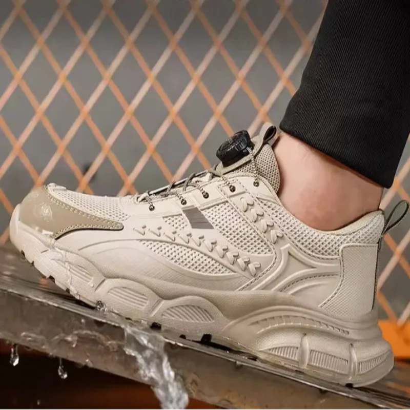 Chaussures de Sécurité Légères pour Homme avec Bout Renforcé et Fermeture à Molette – Respirantes et Antidérapantes Chaussures de sécurité Electro Paris