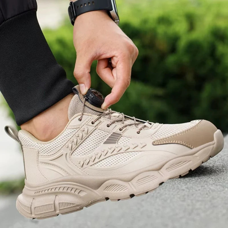 Chaussures de Sécurité Légères pour Homme avec Bout Renforcé et Fermeture à Molette – Respirantes et Antidérapantes Chaussures de sécurité Electro Paris