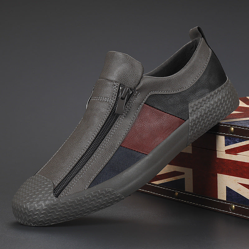 Baskets en Cuir Homme Italiennes avec Design Artistique – Confort et Style Quotidien Baskets Electro Paris Gris Cendre 40