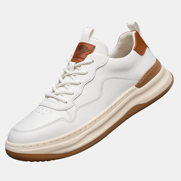 Baskets en Cuir – Style Urbain et Confort Electro Paris Blanc 35