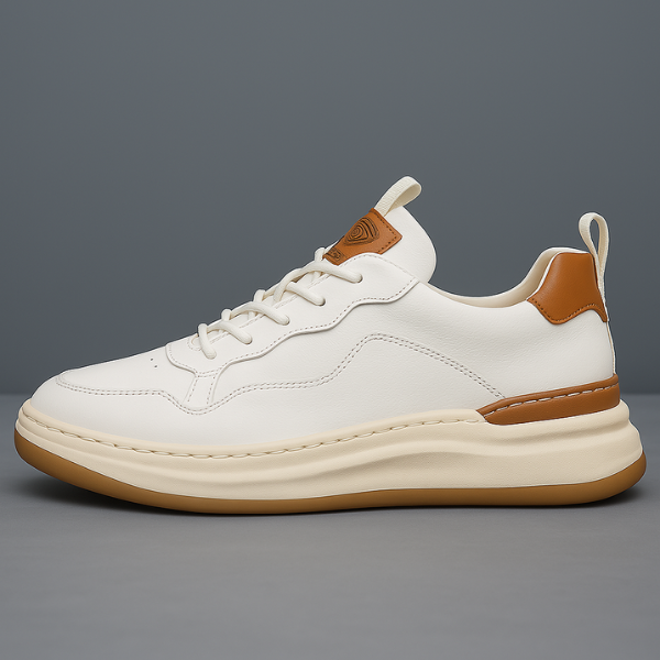 Baskets en Cuir – Style Urbain et Confort Electro Paris