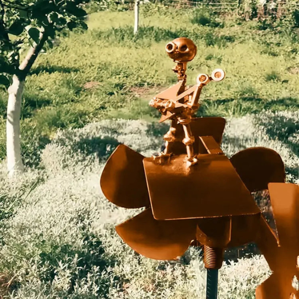 Batteur de Jardin Résistant – Puissance et Performance Continue Electro Paris Guitariste Doré